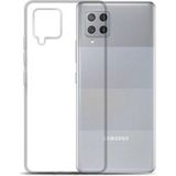 MobaxAksesuar Samsung Galaxy M22 Kılıf Şeffaf Silikon Hibrit Case - Glx M22