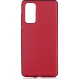Mobaxaksesuar Samsung Galaxy S20 Fe Kılıf Soft Mat Premier Case - Mürdüm