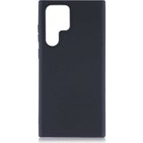 MobaxAksesuar Samsung Galaxy S22 Ultra Kılıf Soft Mat Premier Case Kapak Siyah