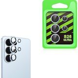 MobaxAksesuar Samsung Galaxy S26 Ultra Kamera Lens Koruyucu Çerçeveli Koruyucu Cl-07 - Açık Mavi - Glx S26 Ultra