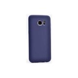 MobaxAksesuar Samsung Galaxy S6 Edge Kılıf Soft Mat Premier Case - Saks Mavi