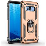 MobaxAksesuar Samsung Galaxy S8 Kılıf Yüzüklü Zırh Tank Vega - Gold - Glx S8