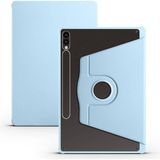 MobaxAksesuar Samsung Galaxy Tab S9 FE Plus/S10 Plus/S9 Plus Kılıf Termik Kalem Bölmeli Dönebilen Standlı Kılıf - Mavi - Glx S9FEPLUS/S9-S10PLUS