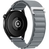 MobaxAksesuar Samsung Galaxy Watch 3 45MM Gear S3 46MM Kordon Alpine Loop Kordon 22MM - Gri - Sam 22mm