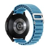 MobaxAksesuar Samsung Galaxy Watch 3 45MM Gear S3 46MM Kordon Alpine Loop Kordon 22MM - Mavi - Sam 22mm