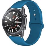 MobaxAksesuar samsung Galaxy Watch 3 45MM Kordon Silikon Spor Kordon Petrol Mavisi - Glx 3 45mm