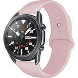 MobaxAksesuar samsung Galaxy Watch 3 45MM Kordon Silikon Spor Kordon Toz Pembe - Pink Sand - Glx 3 45mm