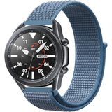 MobaxAksesuar Samsung Galaxy Watch 3 45MM / Watch 46MM Kordon Hasır Kordon - Cape Cod Blue - Glx 3 45mm