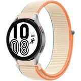MobaxAksesuar Samsung Galaxy Watch 3 45MM / Watch 46MM Kordon Hasır Kordon - Krem - Glx 3 45mm