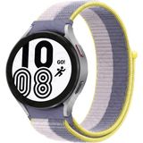 MobaxAksesuar Samsung Galaxy Watch 4 5 6 7 FE 40 40 44 Classic 42 43 46 47 mm Kordon Hasır Kordon 1-1 Uyumlu Klips - Beyaz - Mavi - Glx 4-5-6-7