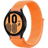 MobaxAksesuar Samsung Galaxy Watch 4 5 6 7 FE 40 40 44 Classic 42 43 46 47 mm Kordon Hasır Kordon 1-1 Uyumlu Klips - Papaya - Glx 4-5-6-7