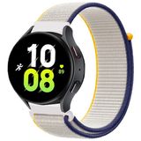 MobaxAksesuar Samsung Galaxy Watch 4 5 6 7 FE 40 40 44 Classic 42 43 46 47 mm Kordon Hasır Kordon 1-1 Uyumlu Klips - Sea Salt - Glx 4-5-6-7