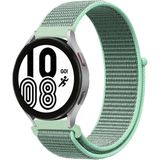 MobaxAksesuar Samsung Galaxy Watch 4 5 6 7 FE 40 40 44 Classic 42 43 46 47 mm Kordon Hasır Kordon 1-1 Uyumlu Klips - Turkuaz - Glx 4-5-6-7