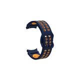 MobaxAksesuar Samsung Galaxy Watch 4 5 6 Pro 40 44 Classic 42 43 46 47 mm Kordon Nike Spor Kordon - Mavi - Sarı - Glx 4-5-6-7