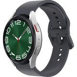 MobaxAksesuar Samsung Galaxy Watch 4 5 6 Pro 40 44 Classic 42 43 46 47 mm Kordon Silikon Kordon - Koyu Gri - Glx 4-5-6-7