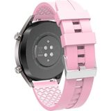 MobaxAksesuar Samsung Galaxy Watch 4 5 6 Pro 40 44 Classic 42 43 46 47 mm Kordon Silikon Şerit Kordon 23 - Pembe - Glx 4-5-6-7