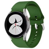 MobaxAksesuar Samsung Galaxy Watch 4 Classic 46MM Kordon Silikon Kordon - Haki - Glx 4-5-6-7