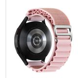 MobaxAksesuar Samsung Galaxy Watch Gear S2 3 41 42 Active 2 40 44 mm Kordon Alpine Loop Kordon 20MM - Açık Pembe - Sam 20mm
