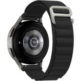 MobaxAksesuar Samsung Galaxy Watch Gear S2 3 41 42 Active 2 40 44 mm Kordon Alpine Loop Kordon 20MM - Siyah - Sam 20mm