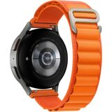 MobaxAksesuar Samsung Galaxy Watch Gear S2 3 41 42 Active 2 40 44 mm Kordon Alpine Loop Kordon 20MM - Turuncu - Sam 20mm