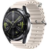 MobaxAksesuar Samsung Galaxy Watch Gear S2 3 41 42 Active 2 40 44 mm Kordon Ocean Silikon Kordon 20MM - Starlight - Sam 20mm