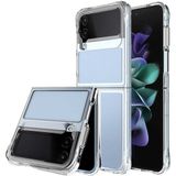 MobaxAksesuar Samsung Galaxy Z Flip 4 Kılıf Ince Pc Full Şeffaf Sararmaz - Renksiz