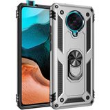 MobaxAksesuar Xiaomi Poco F2 Pro Kılıf Yüzüklü Zırh Tank Vega - Gri - Poco F2Pro