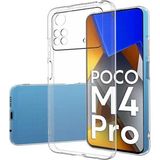 MobaxAksesuar Xiaomi Poco M4 Pro 4g Kılıf Şeffaf Silikon Hibrit Case Kapak - Poco M4Pro 4G
