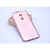 MobaxAksesuar Xiaomi Redmi 5 Plus Kılıf Soft Mat Premier Case - Rose Gold