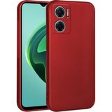 MobaxAksesuar Xiaomi Redmi Note 11E Kılıf Biye Yumuşak Silikon Case - Kırmızı