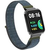 MobaxAksesuar Xiaomi Redmi Watch 2 Lite Kordon Kasalı Hasır Kordon - Dark Olive - Rdm 2 Lite