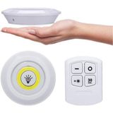 Mobee 3lü Spot Led Lamba Kablosuz Uzaktan Kumandalı Pilli Işıldak
