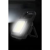 Mobee Çok Fonksiyonlu Mini LED El Feneri Mıknatıslı Su Geçirmez El Feneri - Siyah