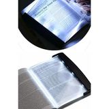 Mobee Kitap Arası Okuma Işığı LED Panel Kitap Okuma Lambası - Beyaz
