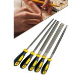 Mobee Meşem-1290 32 Cm Büyük Boy 5 Li Eğe Seti Marka Yüksek Kalite Üçken Kare Oval Set 1410