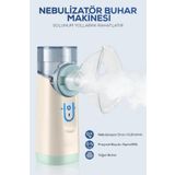 Mobee Taşınabilir Nebulizatör Makinesi Tıbbi Atomizer Nebulizatör Inhalatör Sessiz Inhaler Nemlendirme
