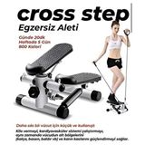 Mobee Total Body Twister Ipli Fitness Stepper Egzersiz Aleti Beyaz Renkli Ergonomik Tasarıma Sahip Spor Ekipmanı