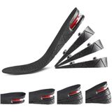 MOBEE Unisex 7 Cm Tam Boy Uzatıcı Tabanlık Hava Yastıklı Uzatan Ayakkabı Tabanlığı Gizli Topuk Yükselten