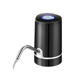 Mobee USB Şarjlı Otomatik Su Pompası | 5 Galon Damacana Uyumlu | Taşınabilir Elektrikli Su Dispenseri | İçme Suyu Otomatik Pompa (Siyah)
