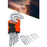Mobee YlTools YK-008 9 Parça Yıldız Tork Alyan Anahtarı 120 mm Allen Set 1410