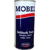 Mobel Extra Seri Mavi Selülozik Tiner 1 L – Boya ve Vernik Uygulamaları İçin Güçlü ve Hızlı Etkili Çözücü