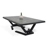 Mobenta Doğal Ağaç Masif Hibrit Kütük Yemek Masası ve Sehpa 75cm x 145cm