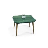Mobenta Doğal Ağaç Masif Kütük Lata Orta Sehpa 65cm X 65cm Ağaç Ayak