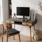 Mobenta Modest Desk: Masif Çalışma & Laptop Masası 2 Çekmece 1 Bölme - 120x60 AN-TK