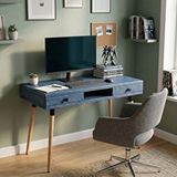 Mobenta Modest Desk: Masif Çalışma ve Laptop Masası 2 Çekmece 1 Bölme - 120x60 Ig Çok Renkli
