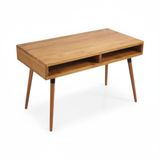 Mobenta Slot Desk | Masif Çalışma & Laptop Masası, 2 Gözlü Depolama - 120 cm, TK
