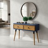 Mobenta Stria Entry: Modern Masif Dresuar 2 Çekmeceli Antre Konsolu - 120x31 IG-TK