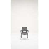 Mobetto 4 Adet Rattan Lüx Antrasit Sandalye / Balkon-Bahçe-Teras