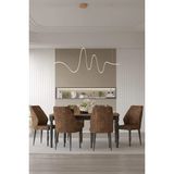 Mobetto Cross Açılır 160X95 6 Kişilik Salon&mutfak Masa Takımı - Atlantik Çam