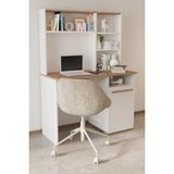 Mobetto Eva Genç Odası Çalışma Masası -Sarımeş&Beyaz - 50x110